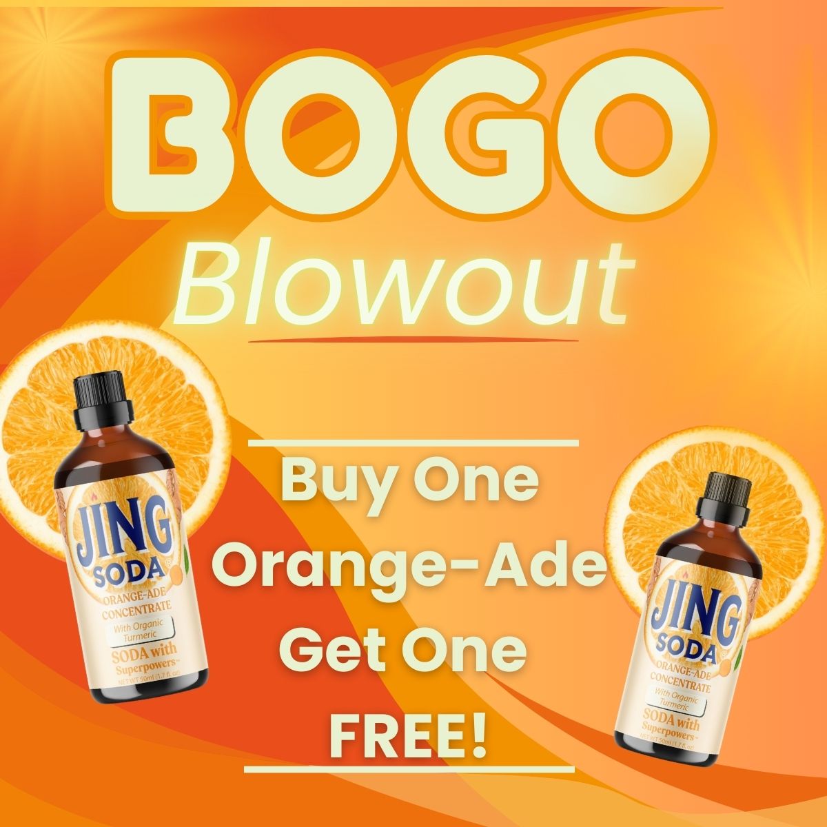 Jing Soda® Orange Ade